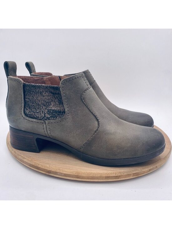 Dansko Shoes - Dansko Boots Womens 8.5 39 Beige Leather Ankle Comfort Booties Lola